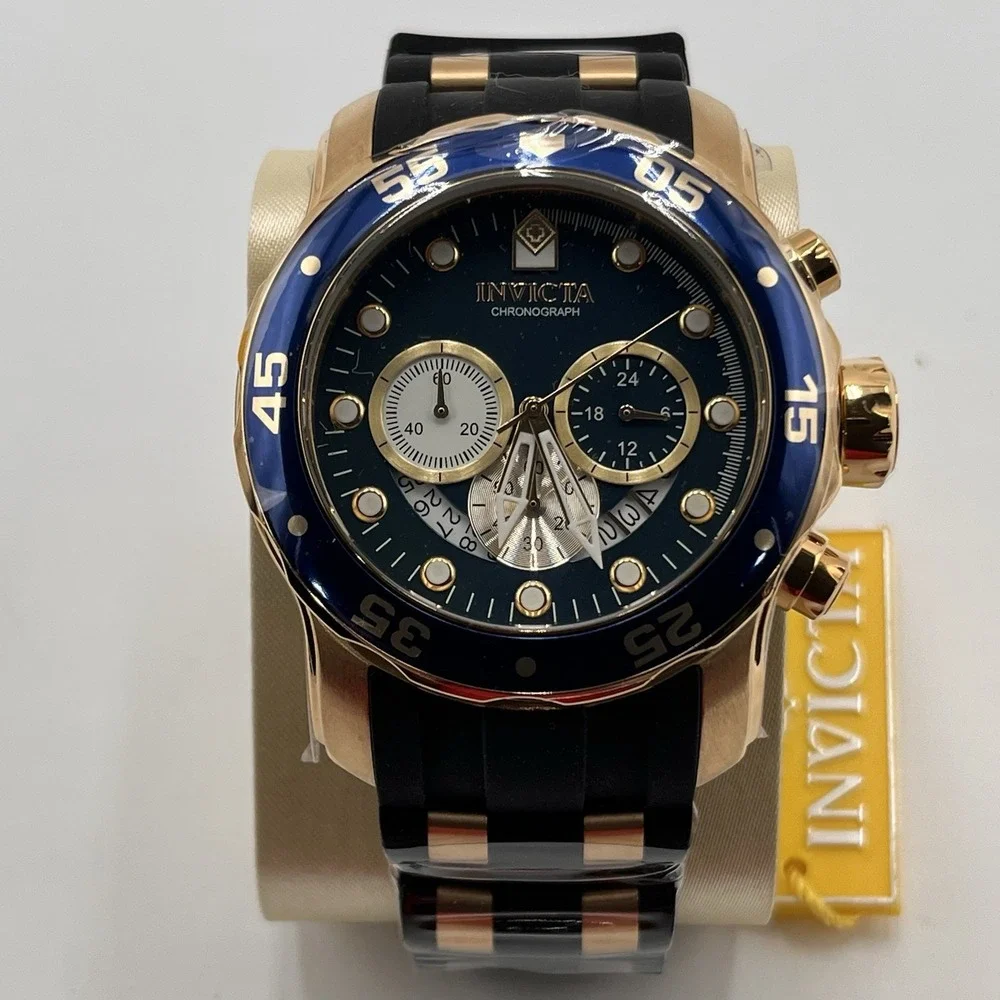 Invicta Pro Diver‎ SCUBA Mens Watch 48mm Quartz Chronograph 28723 NIB